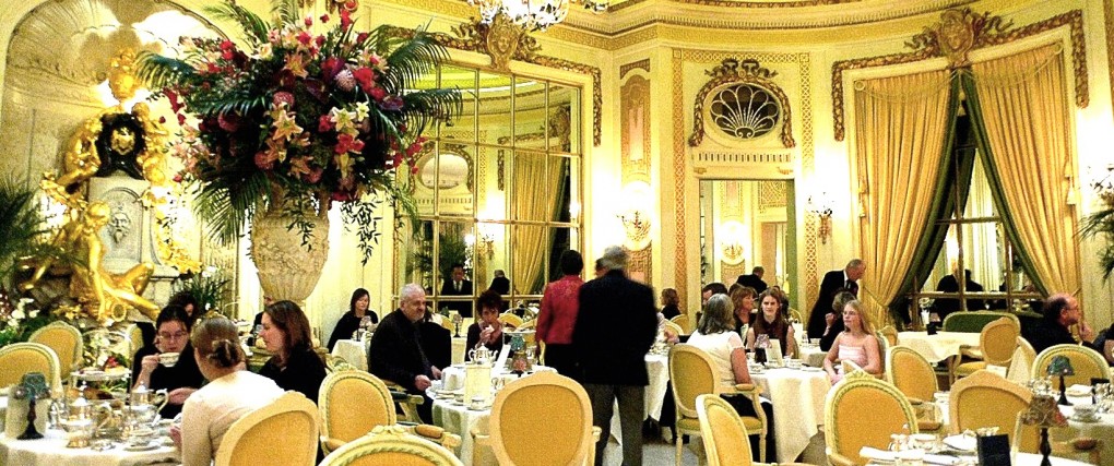"Afternoon tea at the Ritz" Photo from Wikipedia CC BY 2.0